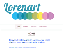 Tablet Screenshot of lorenart.it