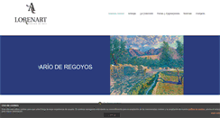 Desktop Screenshot of lorenart.es